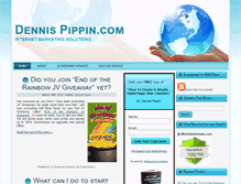 Tablet Screenshot of dennispippin.com